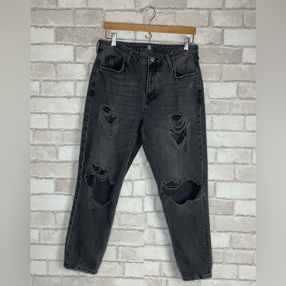 Topshop Moto Distressed Jeans Size W30 L30